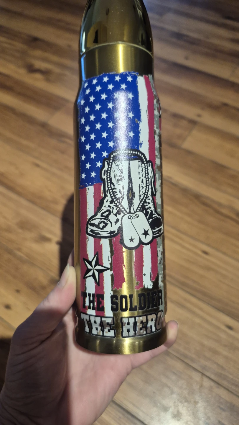 The Soldier The Hero Stainless Steel Water Bottle