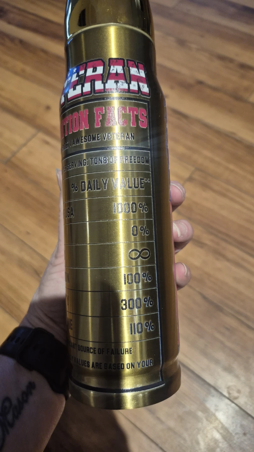 The Soldier The Hero Stainless Steel Water Bottle - photo 2