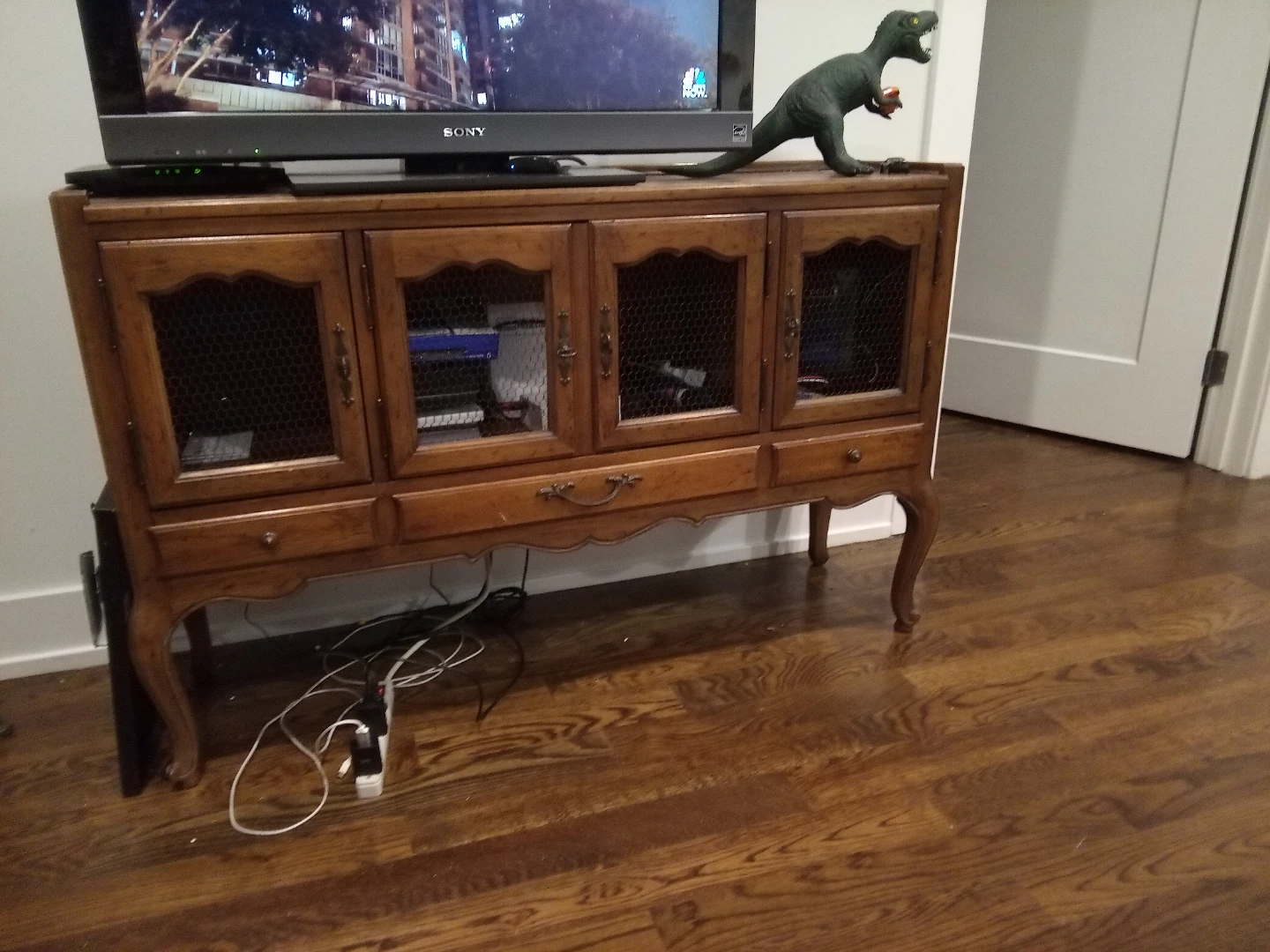 Furniture Wood Stand Vintage Decor