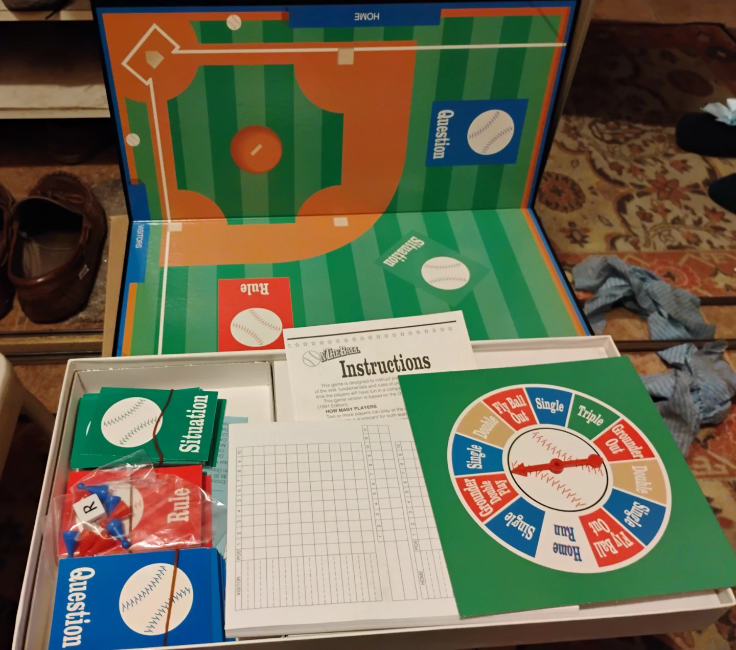 On The Ball Baseball Board Game! - photo 2
