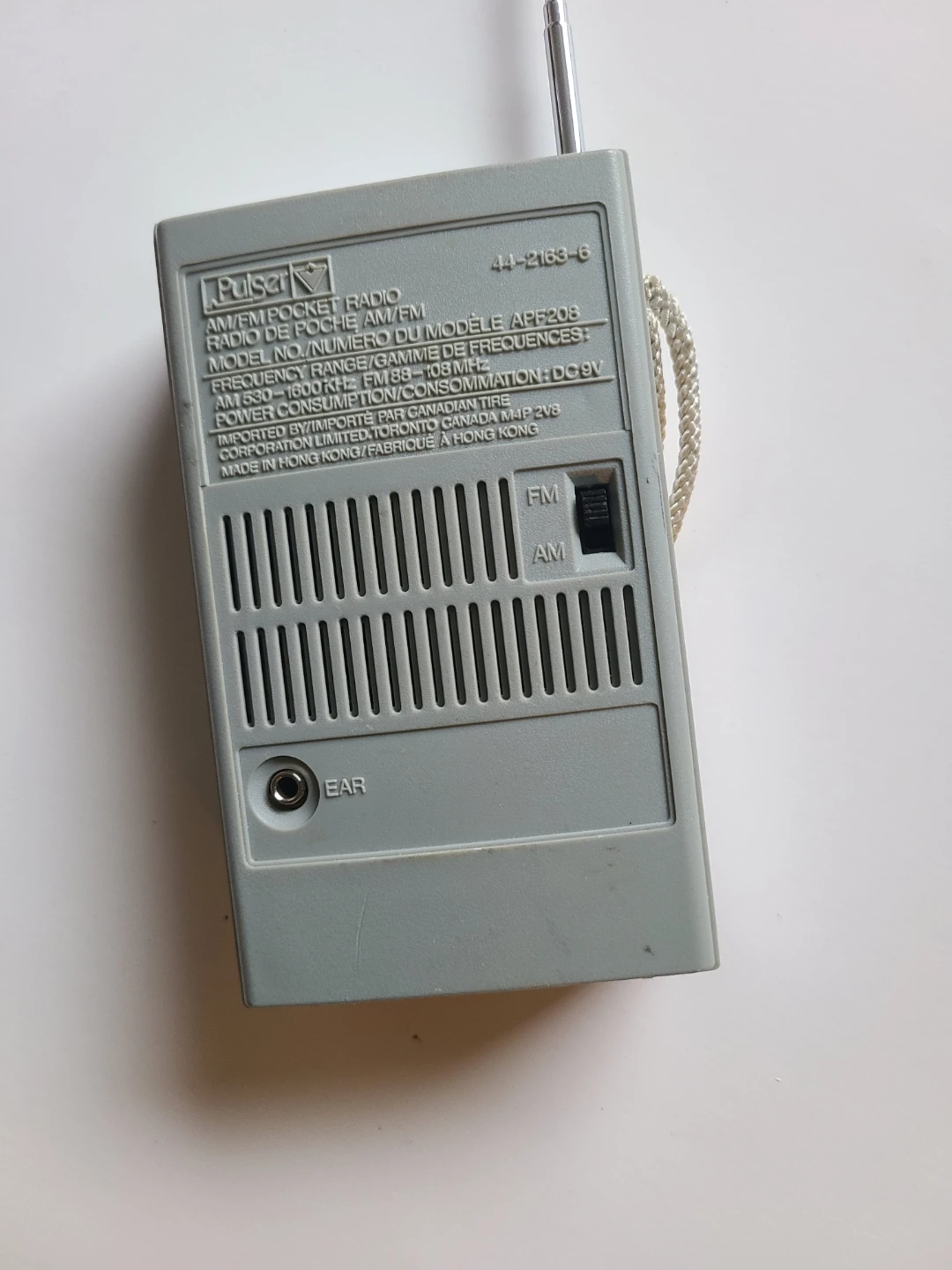 Pulser AM/FM Pocket Radio - photo 4