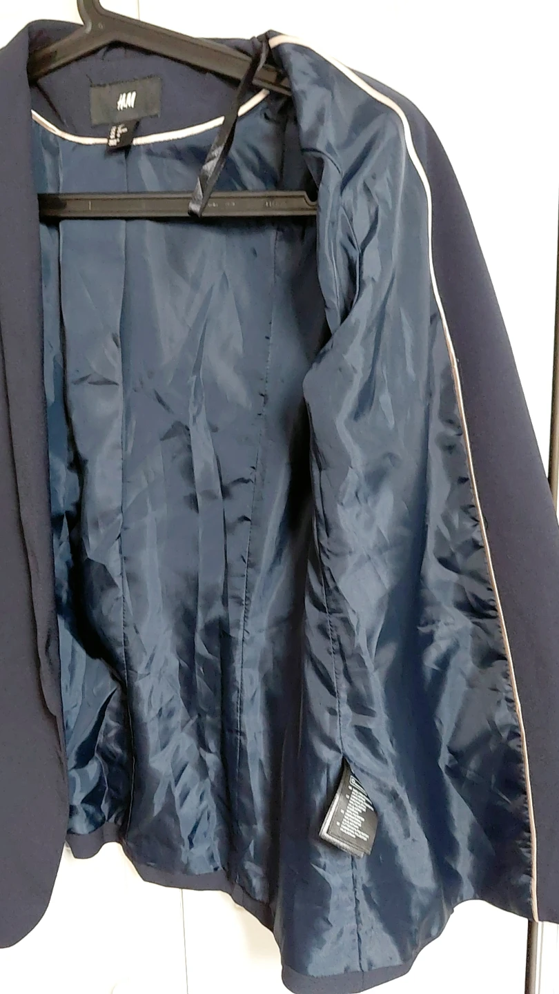 H&M Navy Blue Blazer - Size 10 - photo 4