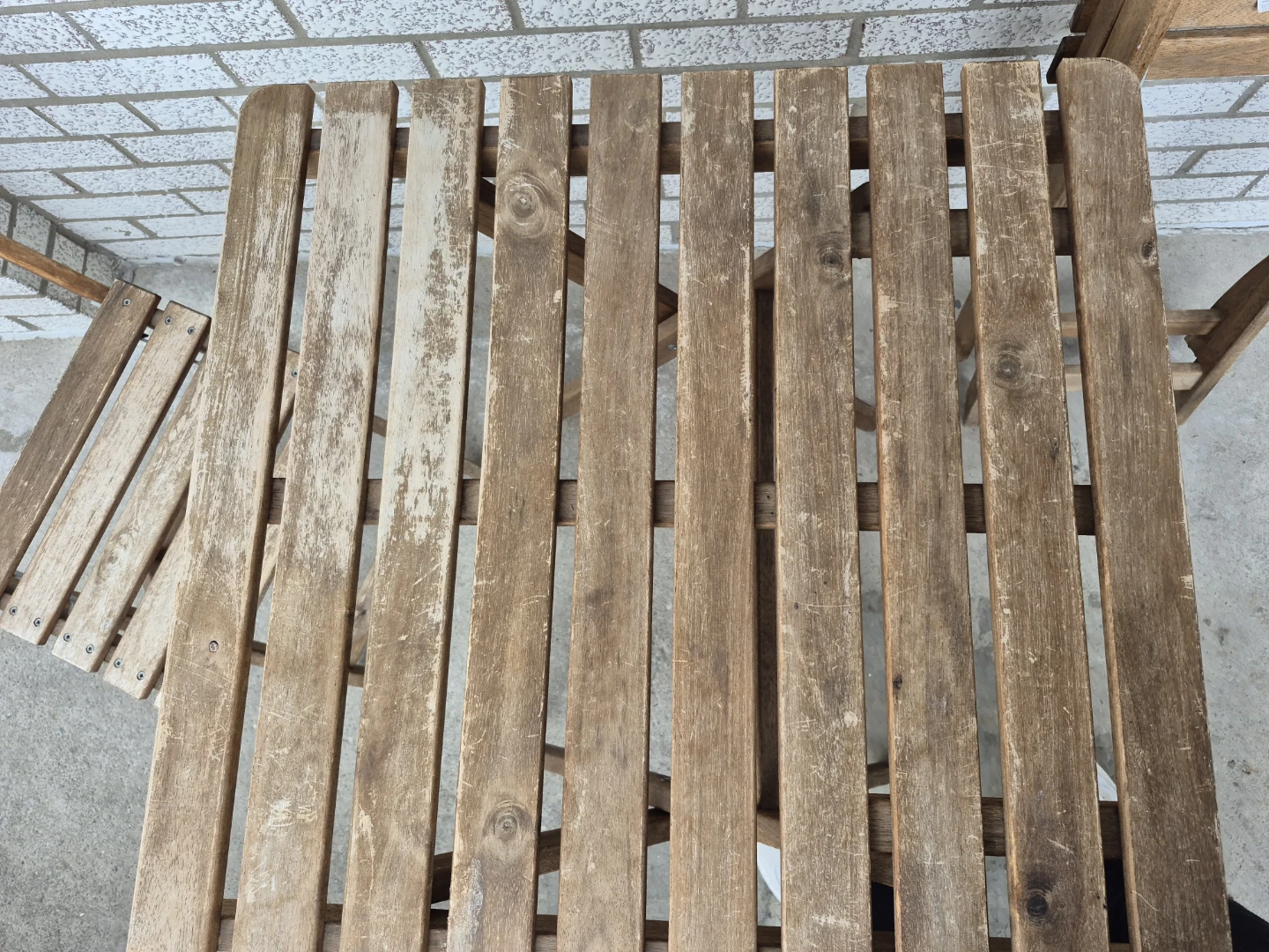 IKEA Wooden Patio Bistro Set - photo 3