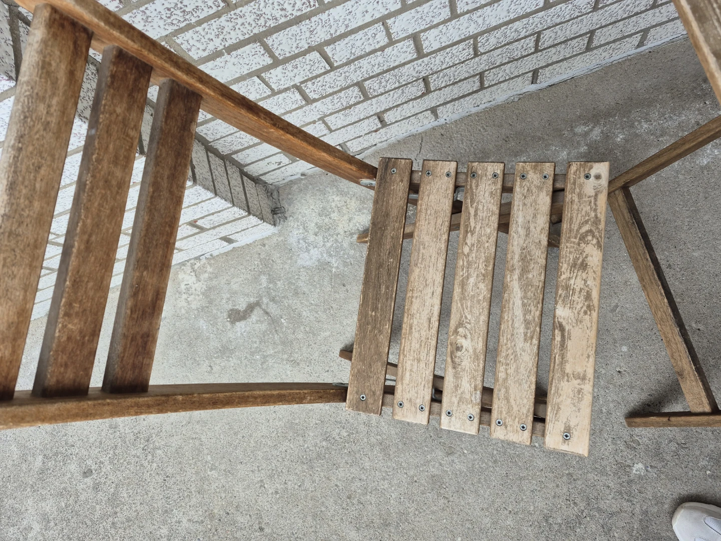 IKEA Wooden Patio Bistro Set - photo 4