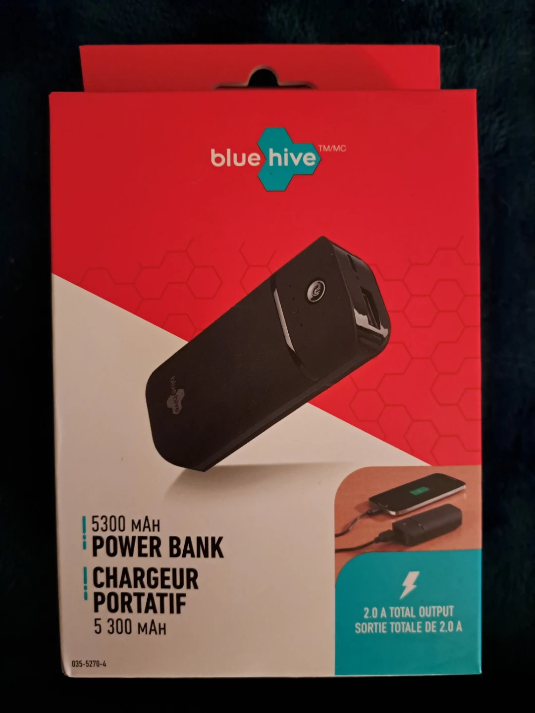 Blue Hive 5300 mAh Power Bank - photo 2