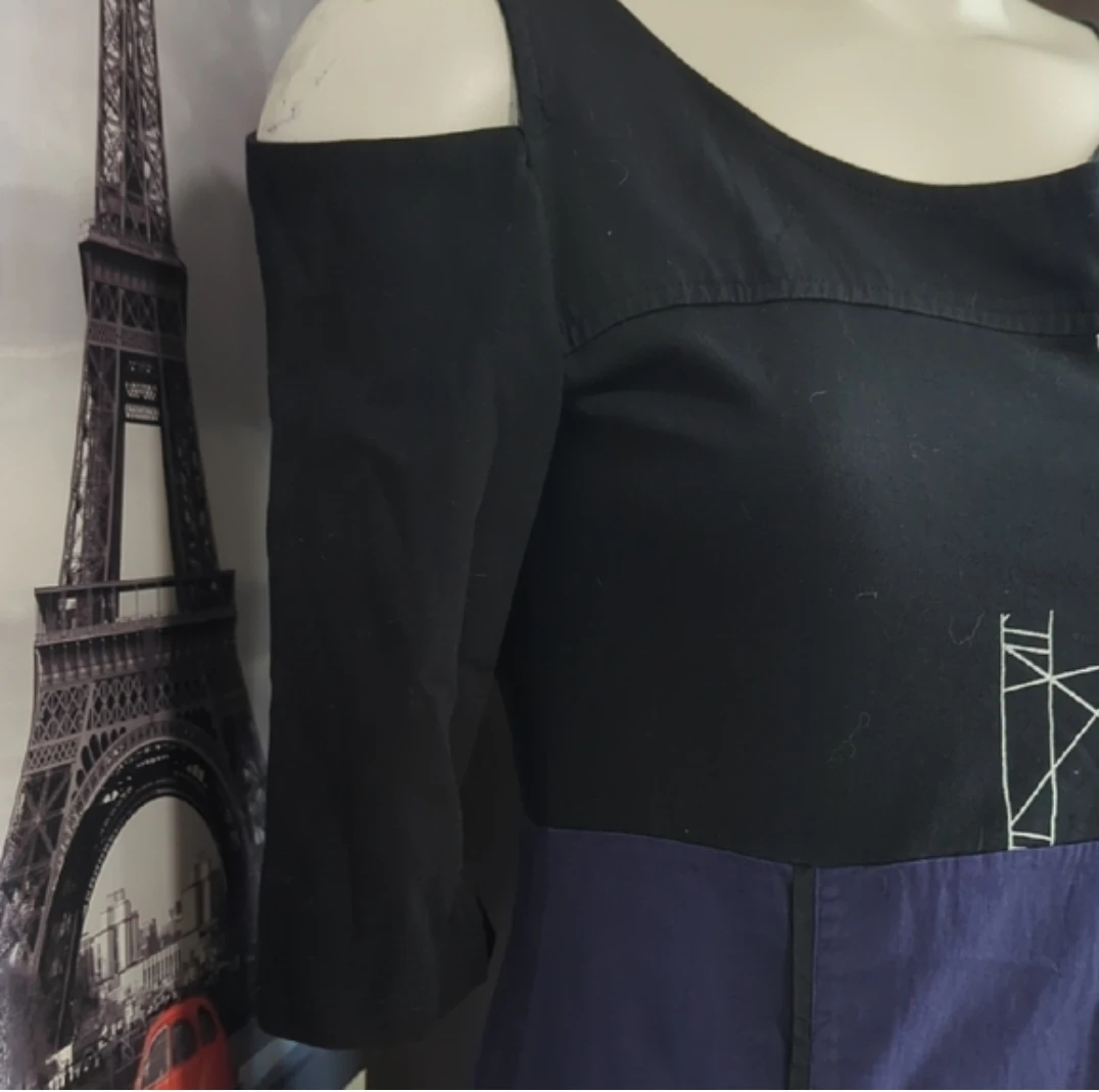 Black and Purple Dress - photo 3