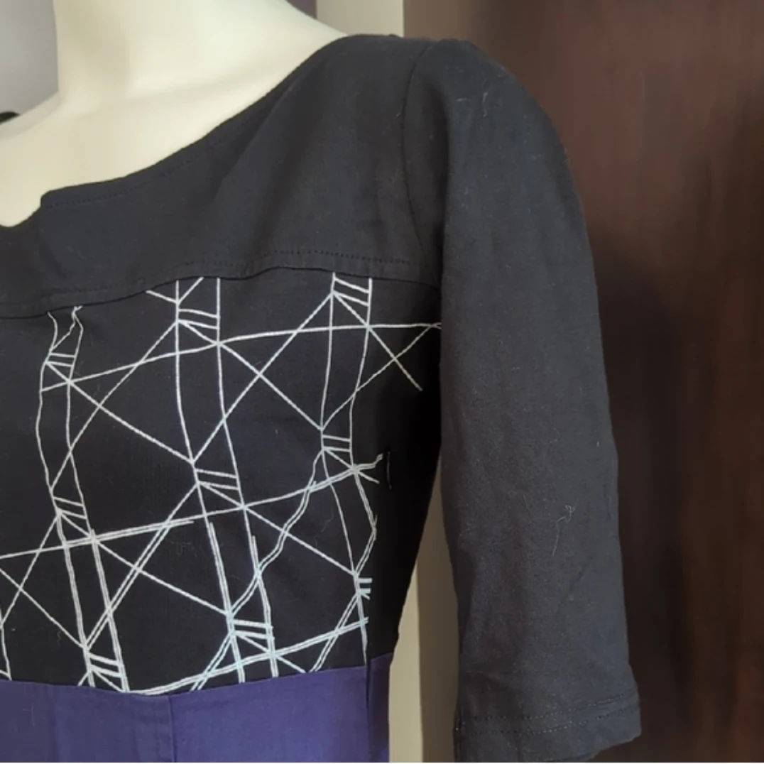 Black and Purple Dress - photo 4