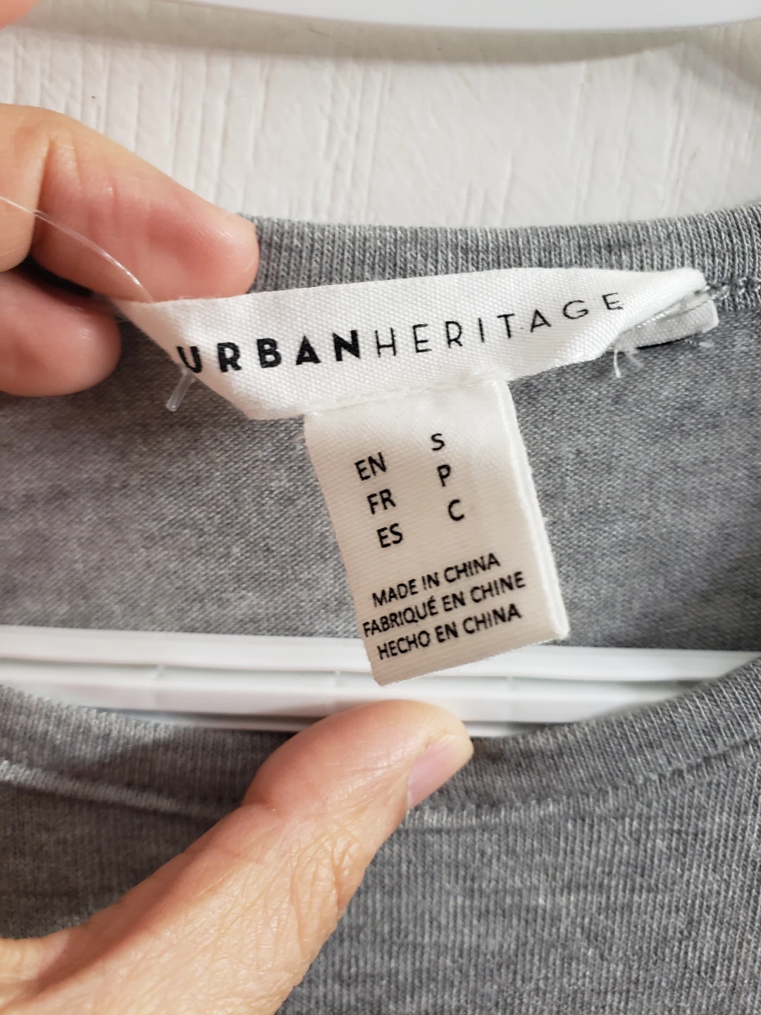 New Urban Heritage Grey Long Sleeve. Size Small - photo 3