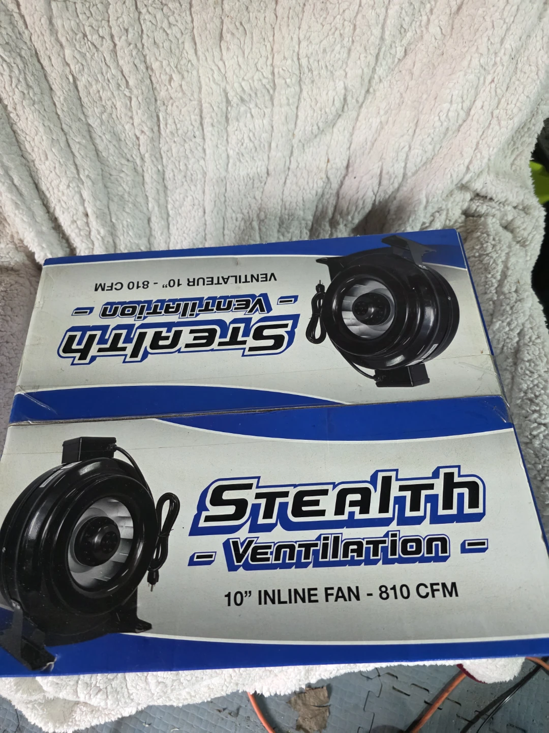 Stealth Ventilation 10" Inline Fan - 810 CFM - photo 2