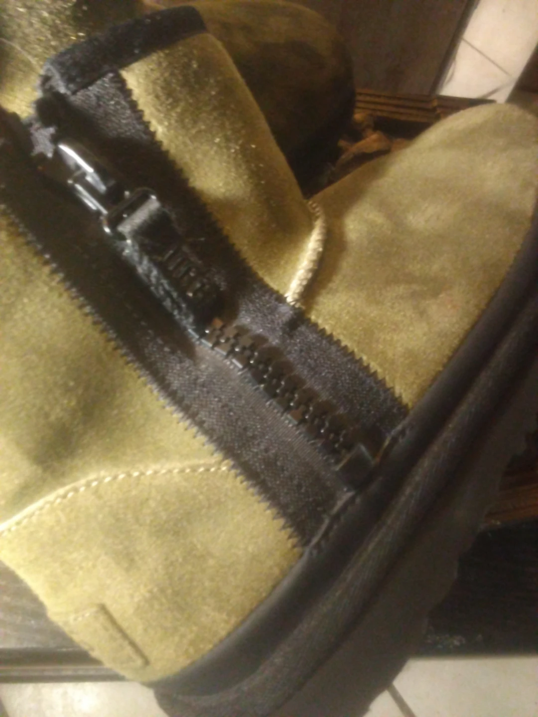 UGG Suede Boots with Zipper - photo 2