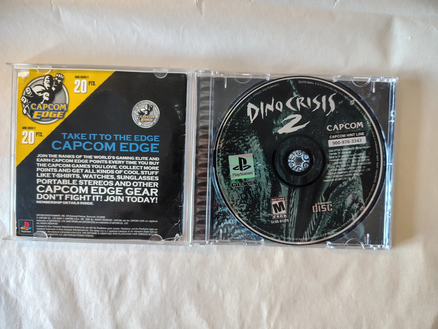 Dino Crisis 2 PS1 CIB complete - photo 3