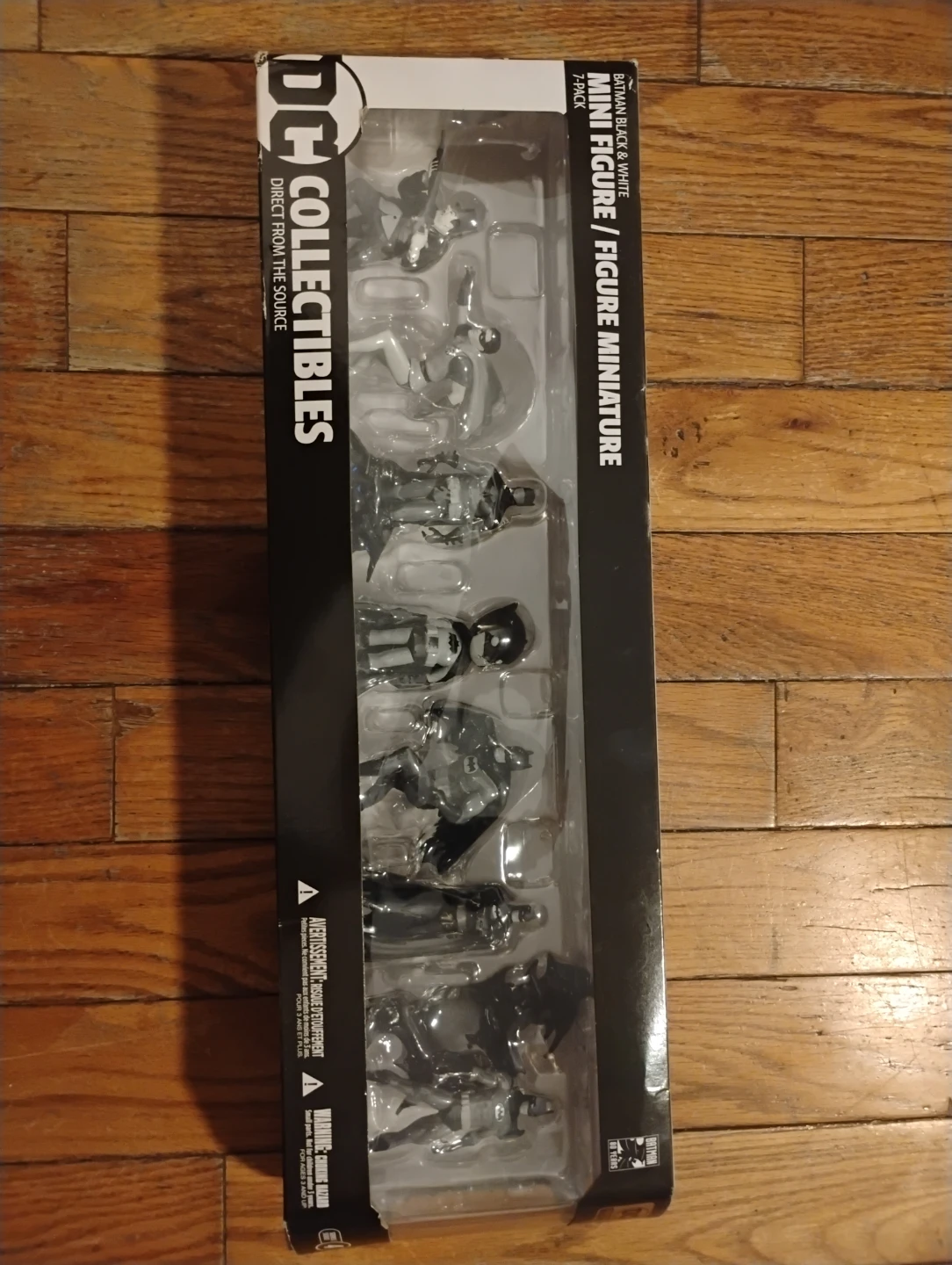 DC Collectibles Batman Black & White Mini Figure 7-Pack