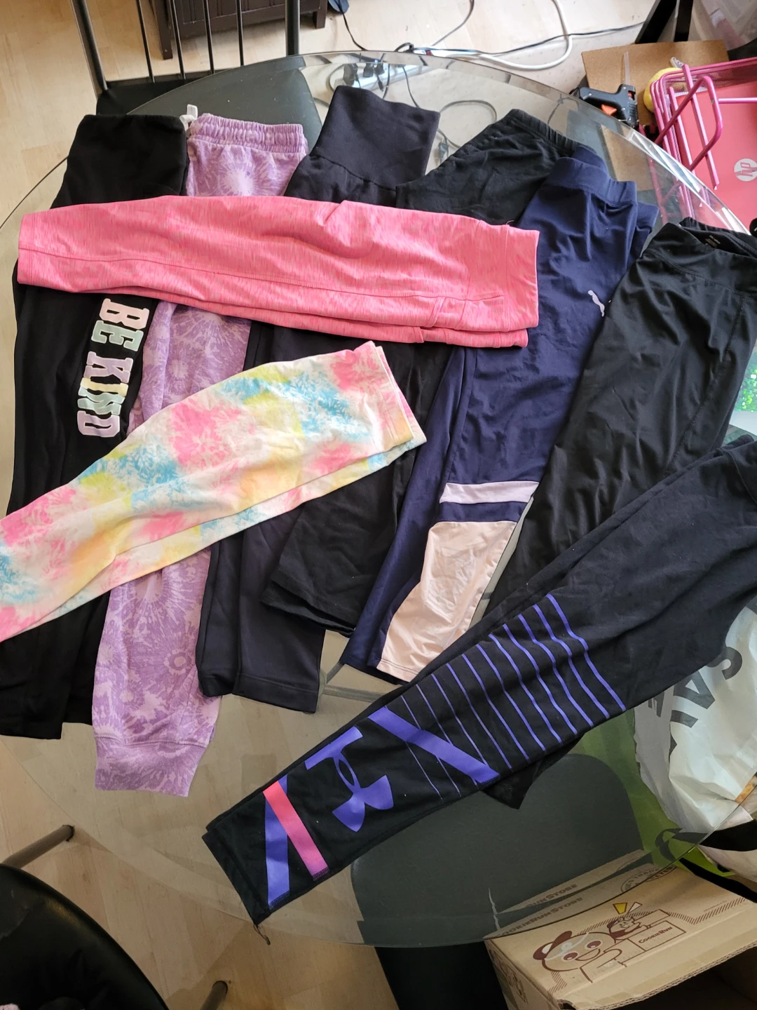 Girls' Athletic Pants and Tops Bundle - photo 2
