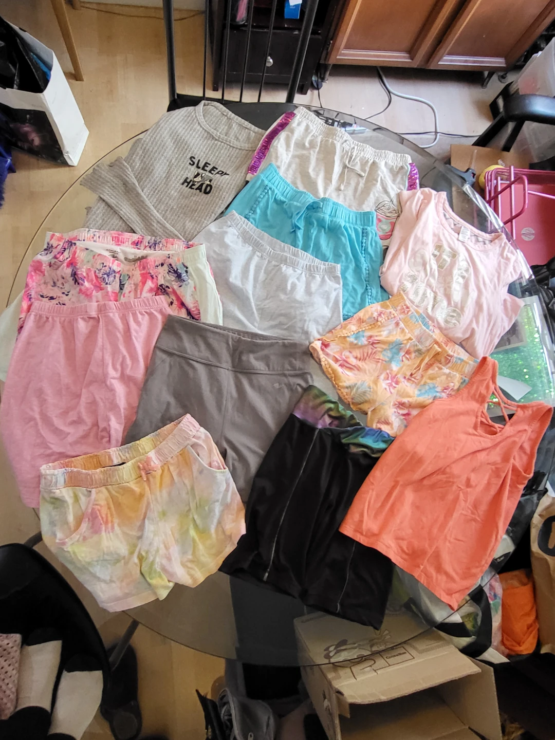 Girls' Athletic Pants and Tops Bundle - photo 3