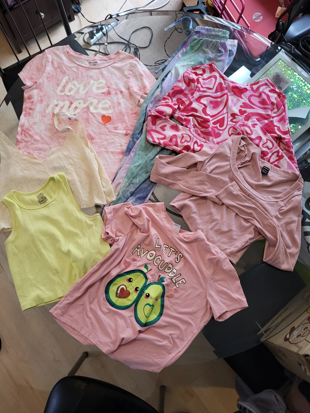Girls' Athletic Pants and Tops Bundle - photo 4