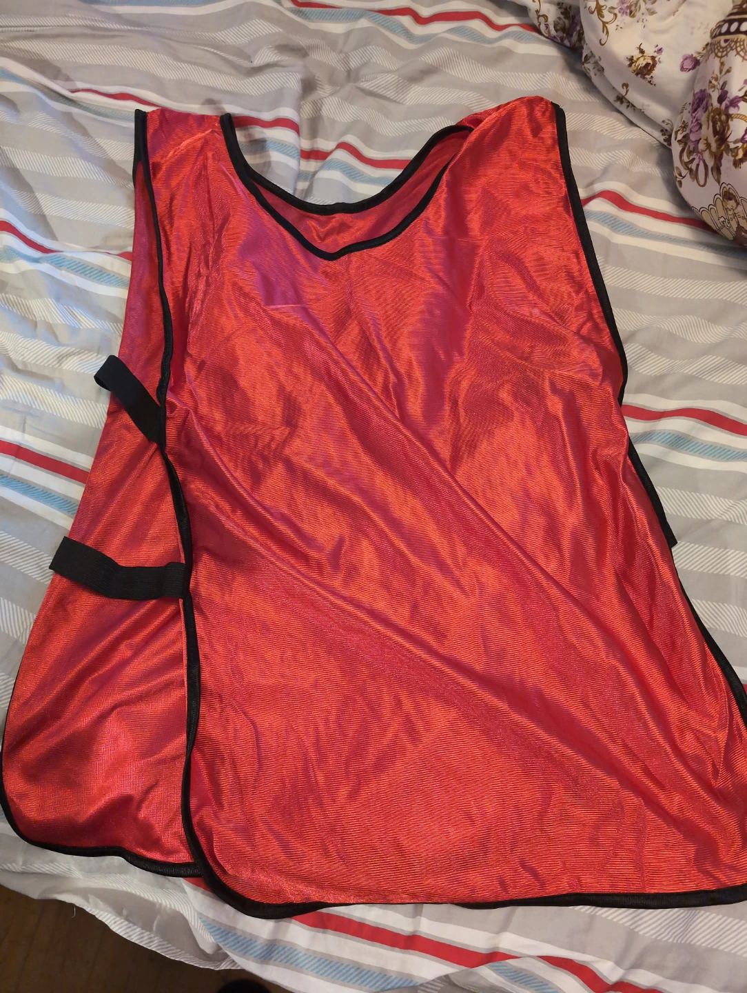 Red Soccer Bib/Pinney 🧡