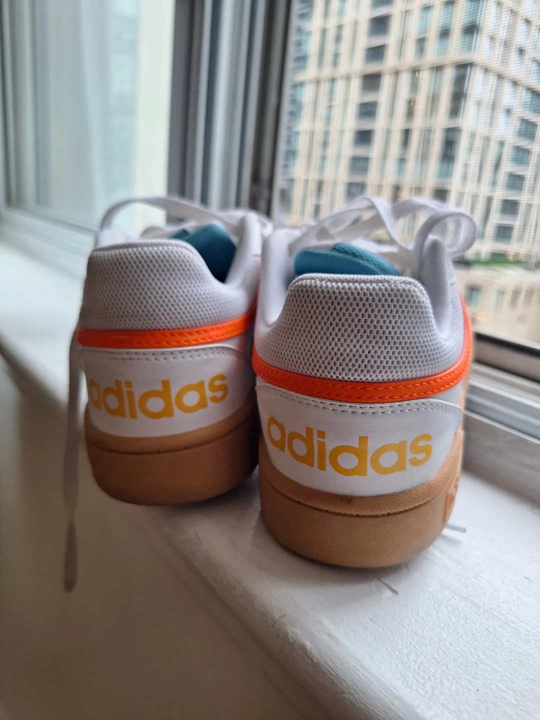 Adidas White/Blue/Orange Sneakers - photo 3