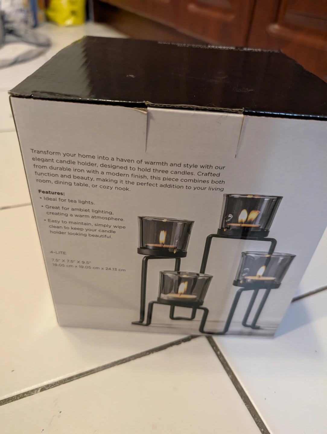 BNIB HOMESTUFF Quartet Candleholder - photo 3