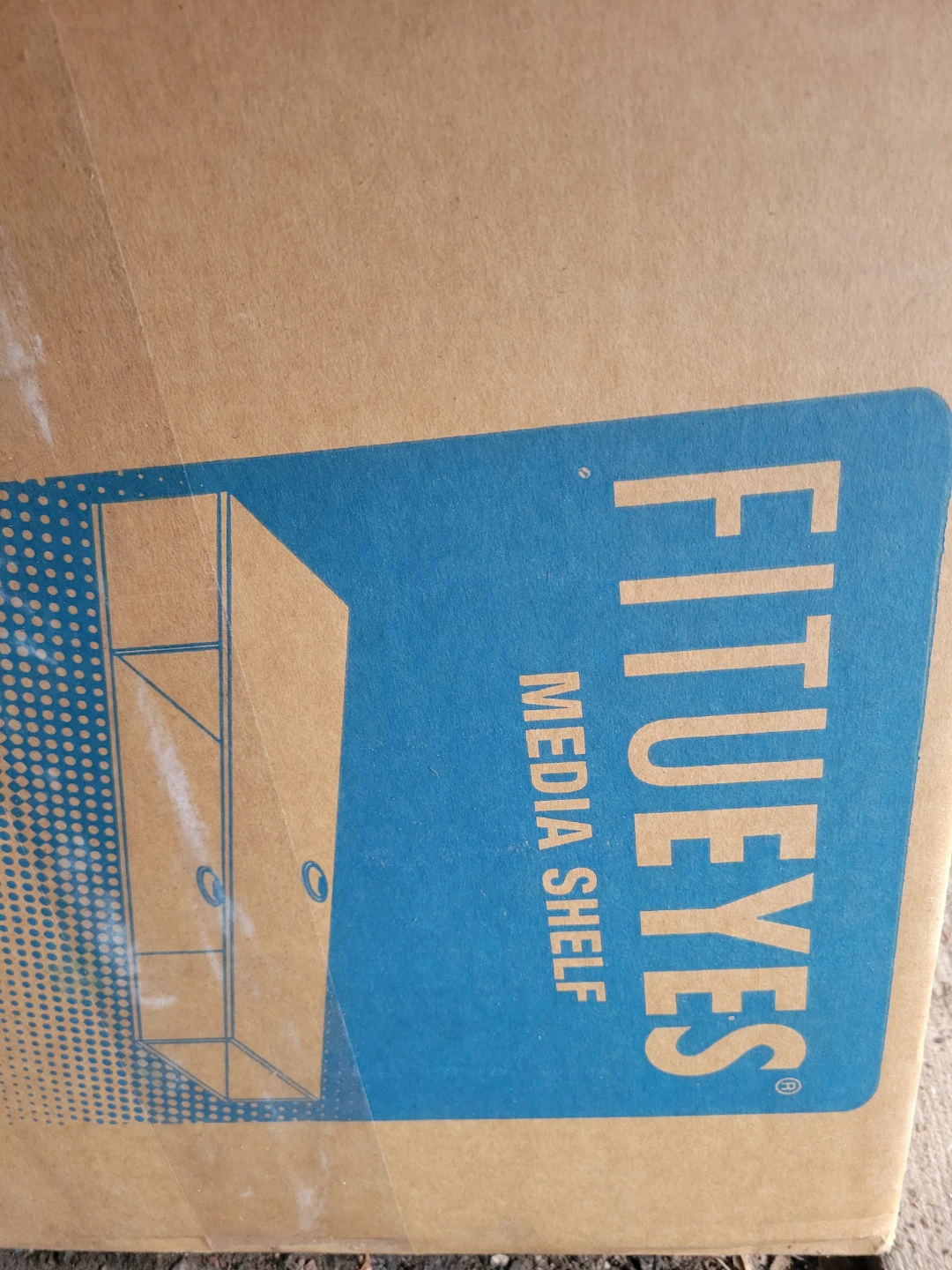 FITUEYES Media Shelf