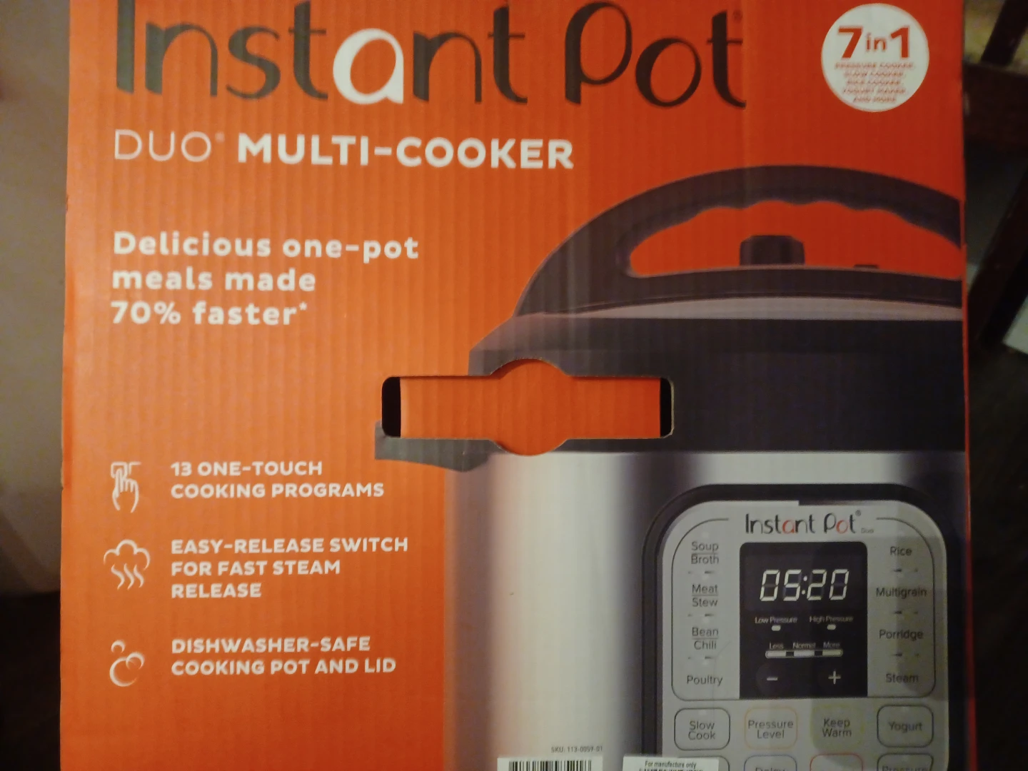Instant Pot® Duo Pressure Cooker, 8-qt - photo 5