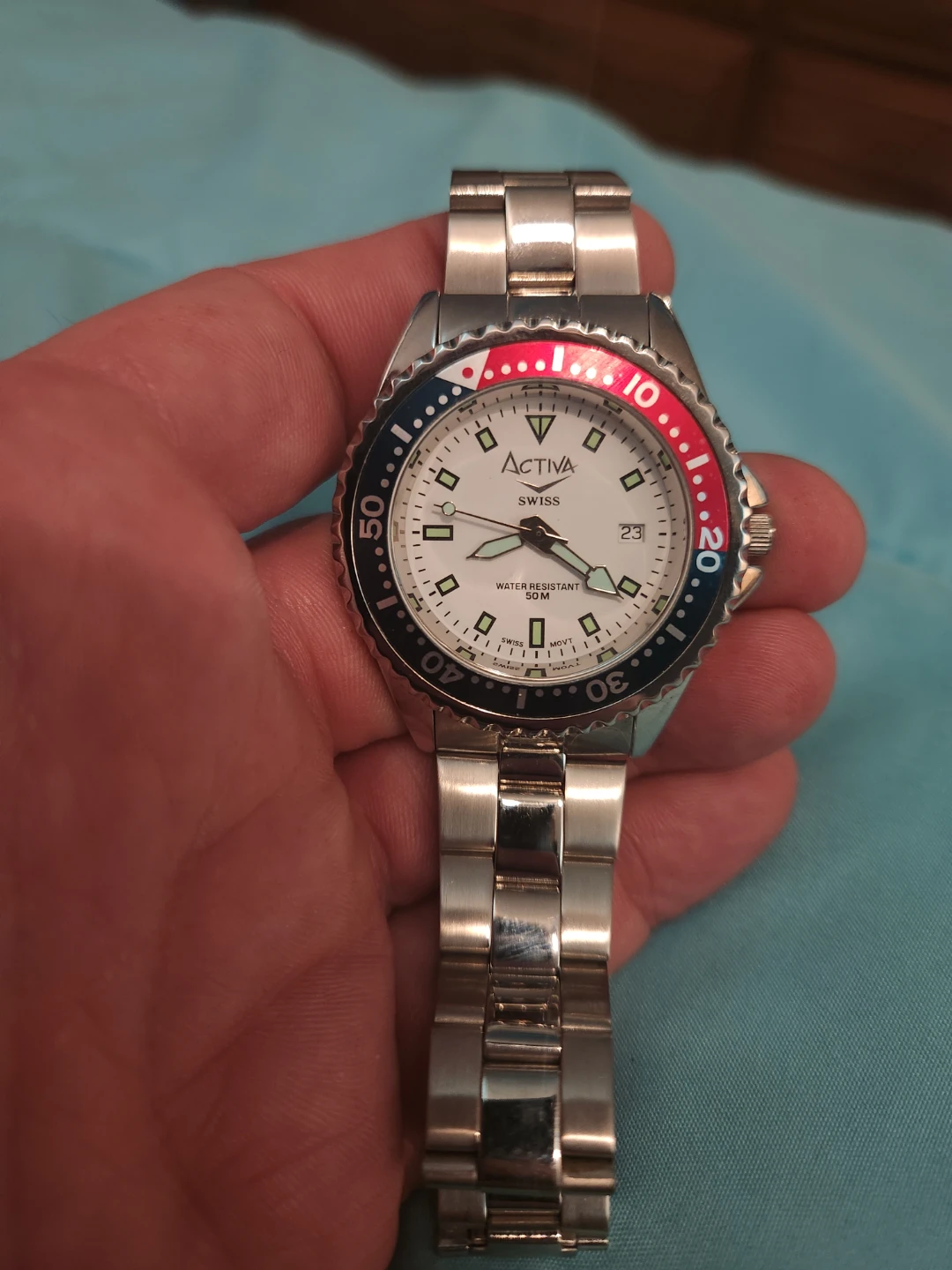 Activa Swiss Quartz Dive Watch