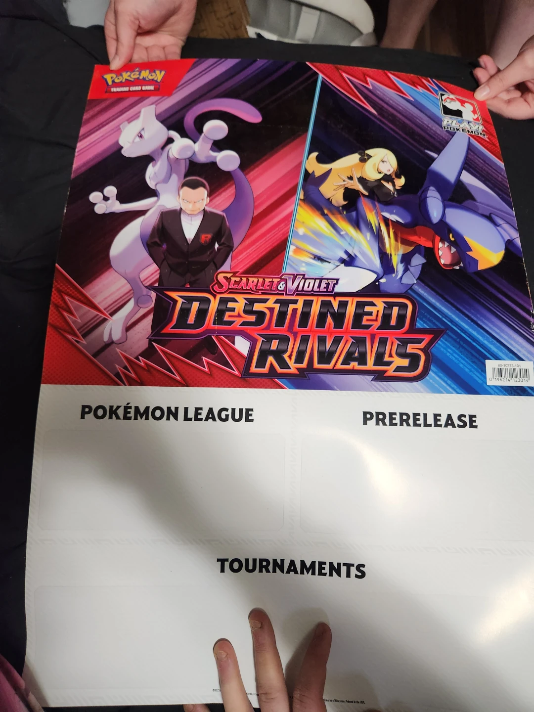 Pokémon Scarlet & Violet Destined Rivals poster
