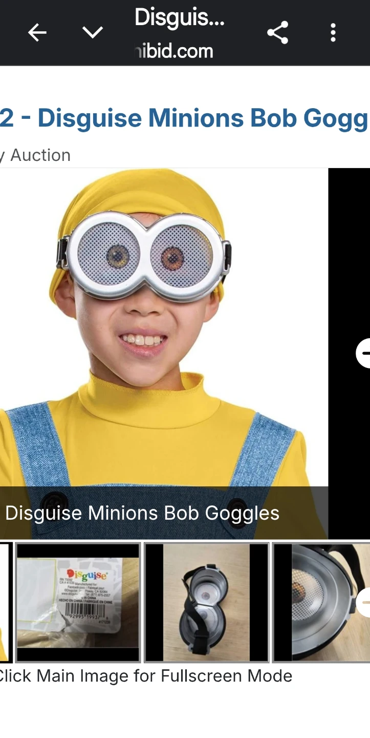 Disguise Minions Bob Goggles