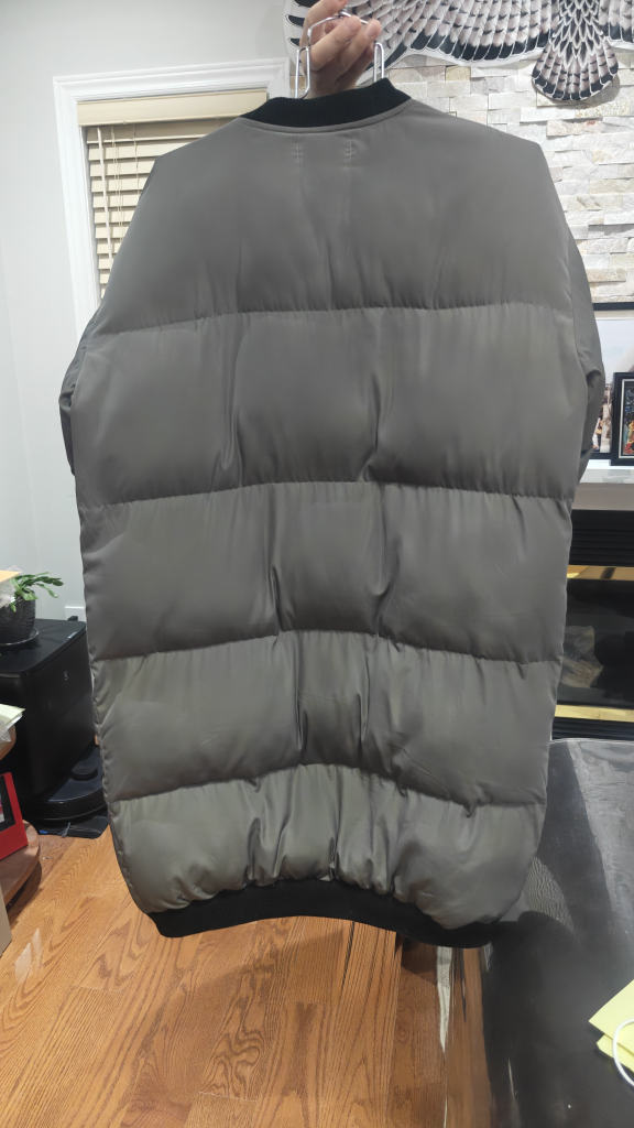Long Puffer Bomber Jacket - photo 2
