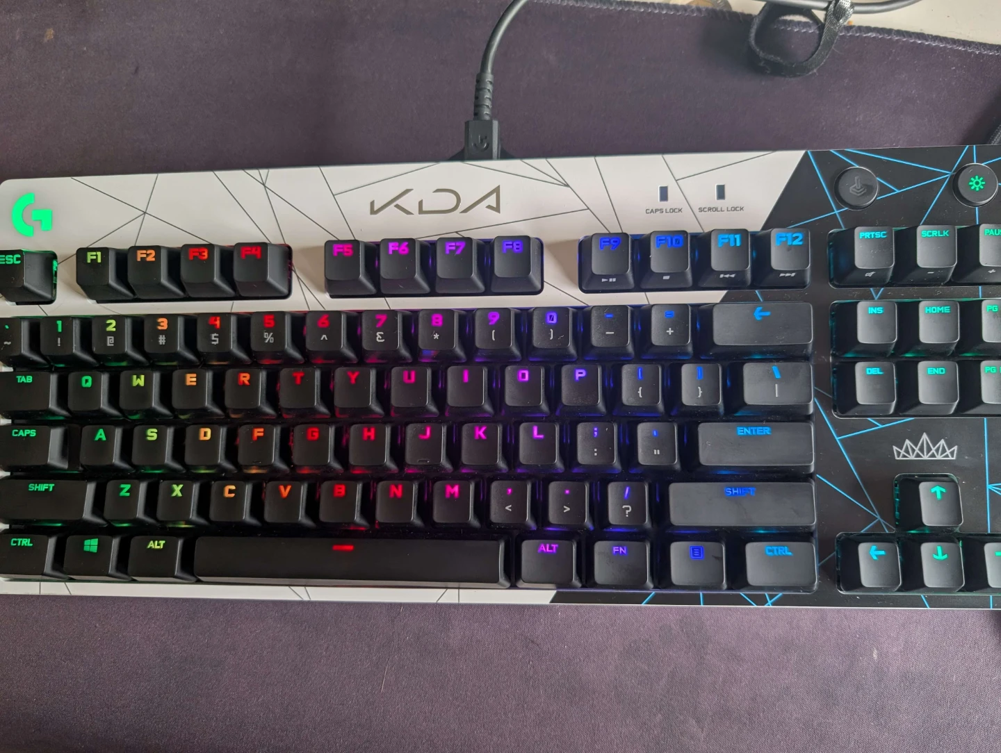 Logitech G PRO K/DA Gaming Keyboard - photo 2