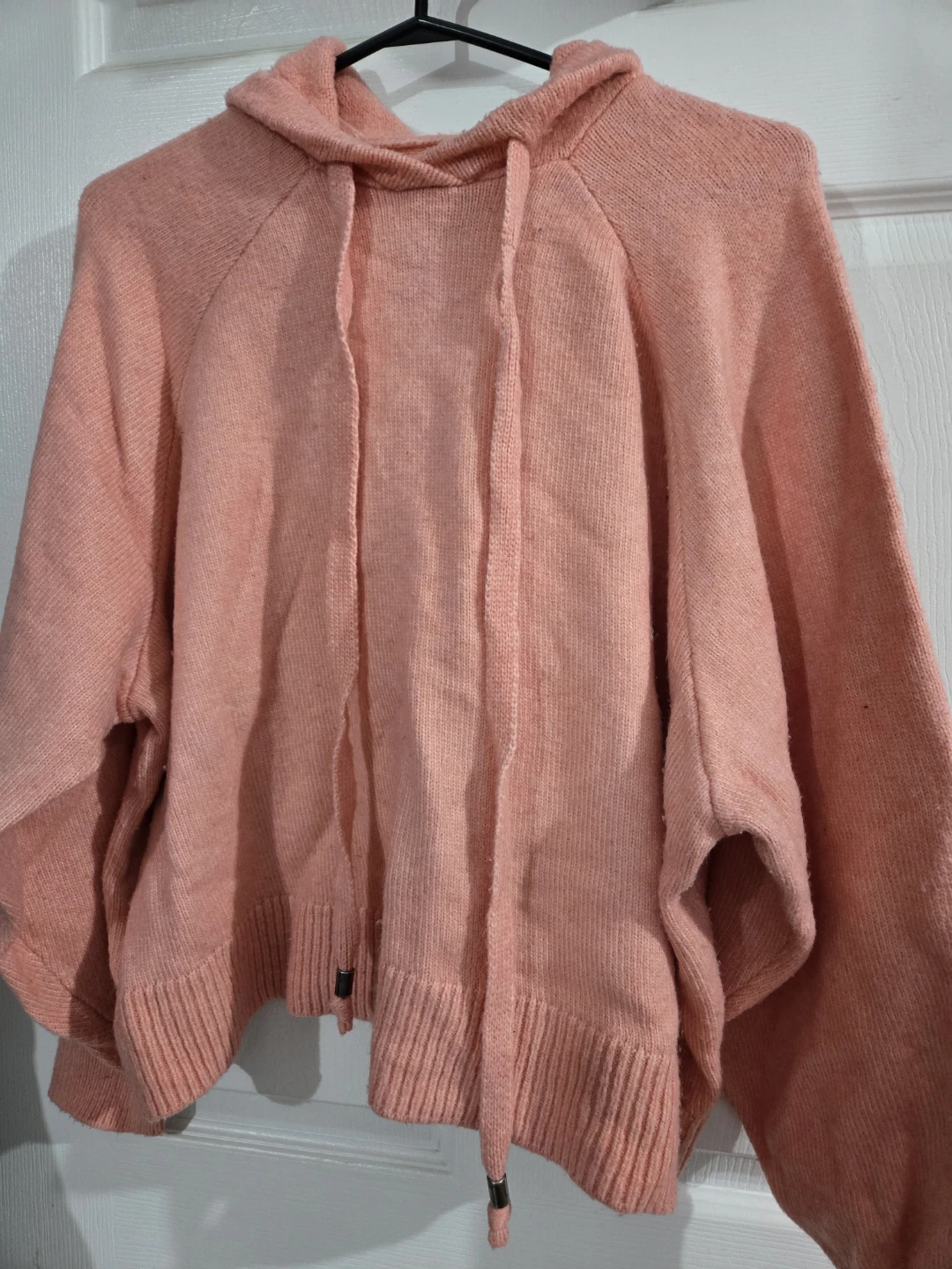Pink Hooded Sweater