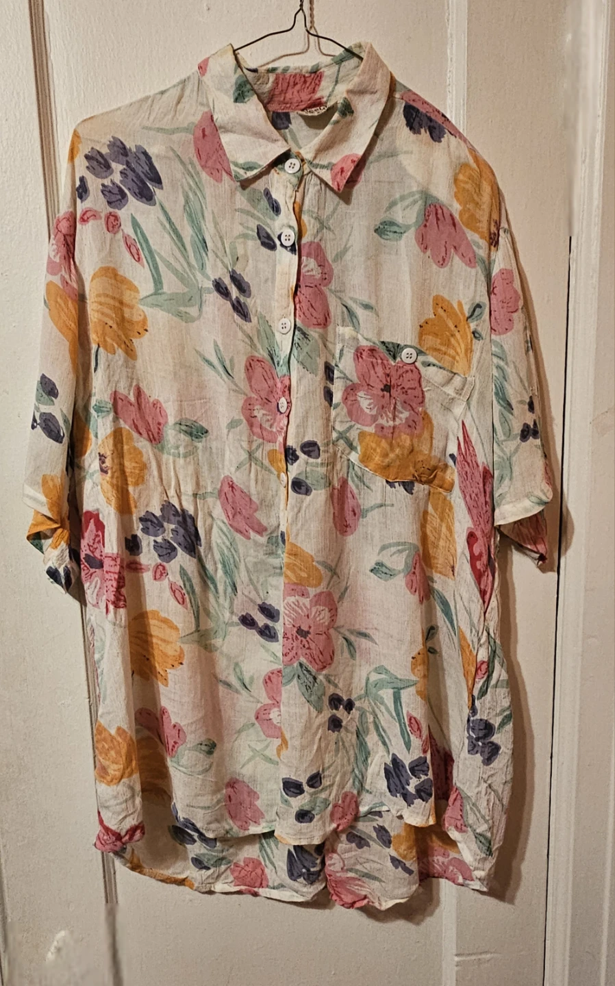 Women's short sleeve blouse