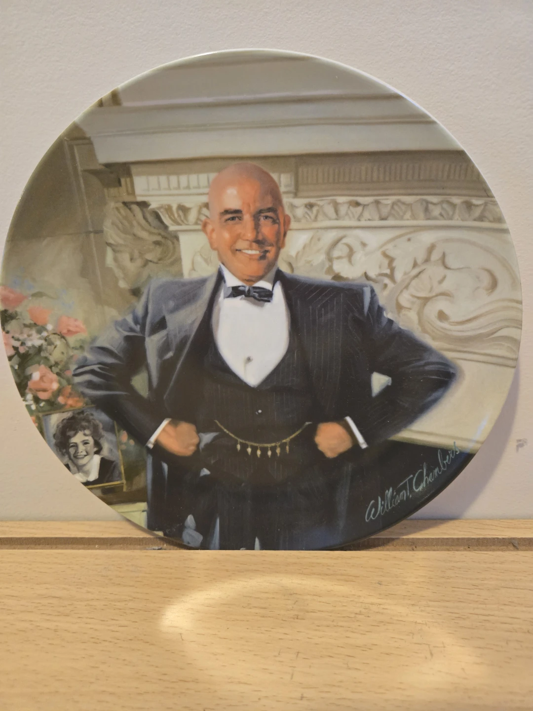 Knowles "Daddy Warbucks" Collector Plate B10329