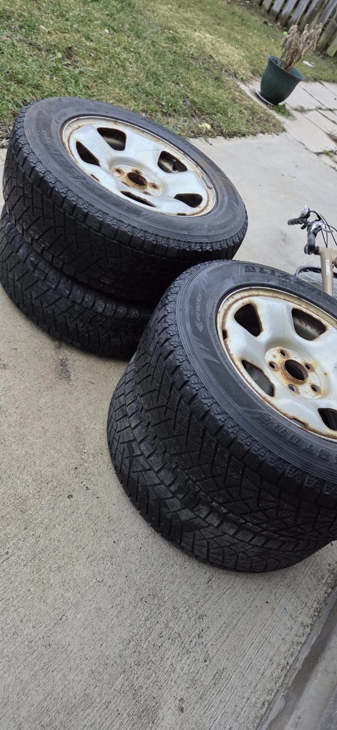 Bridgestone Blizzak Snow Tires - 235/65R17 - photo 4