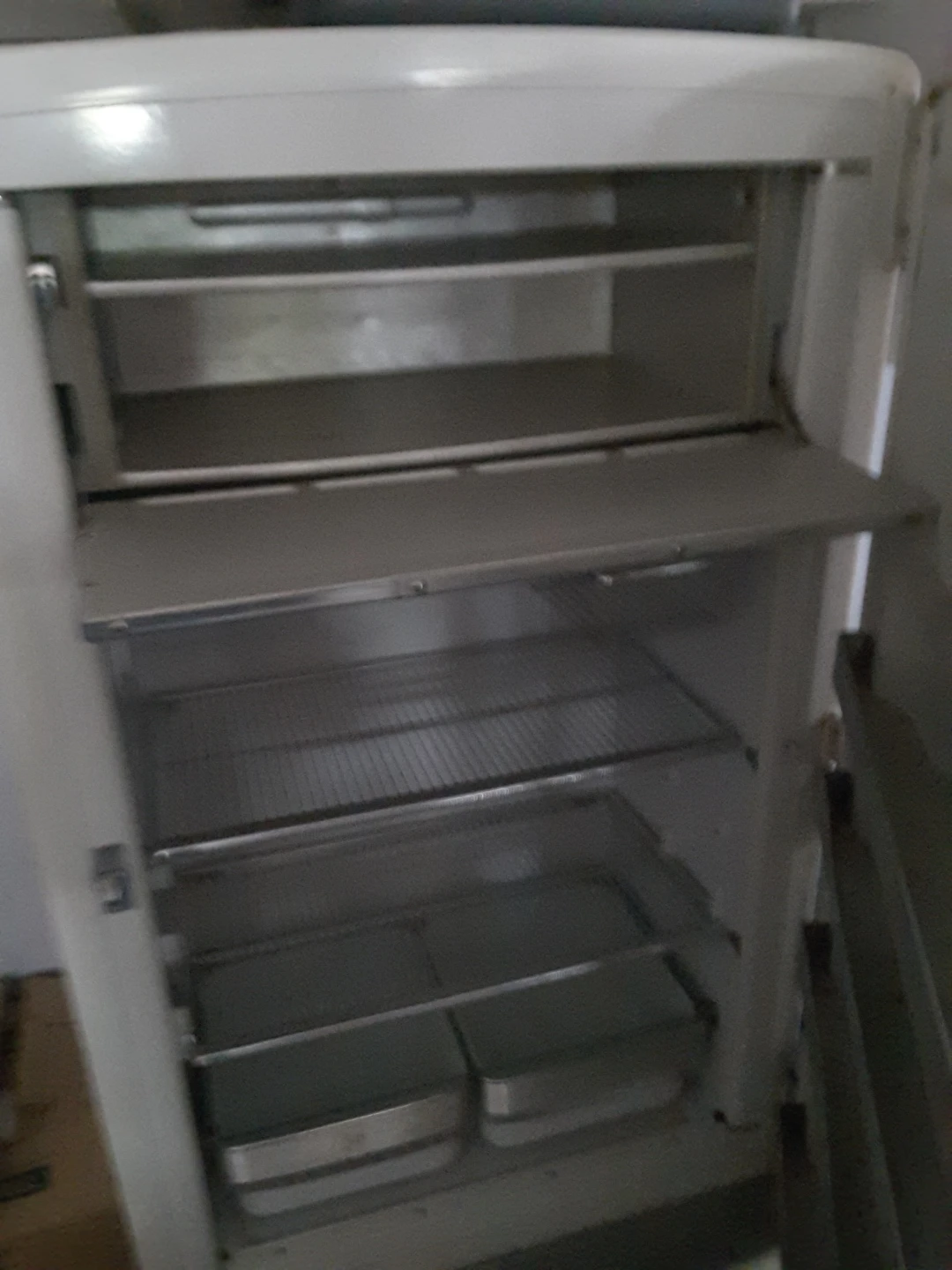 Vintage White Refrigerator