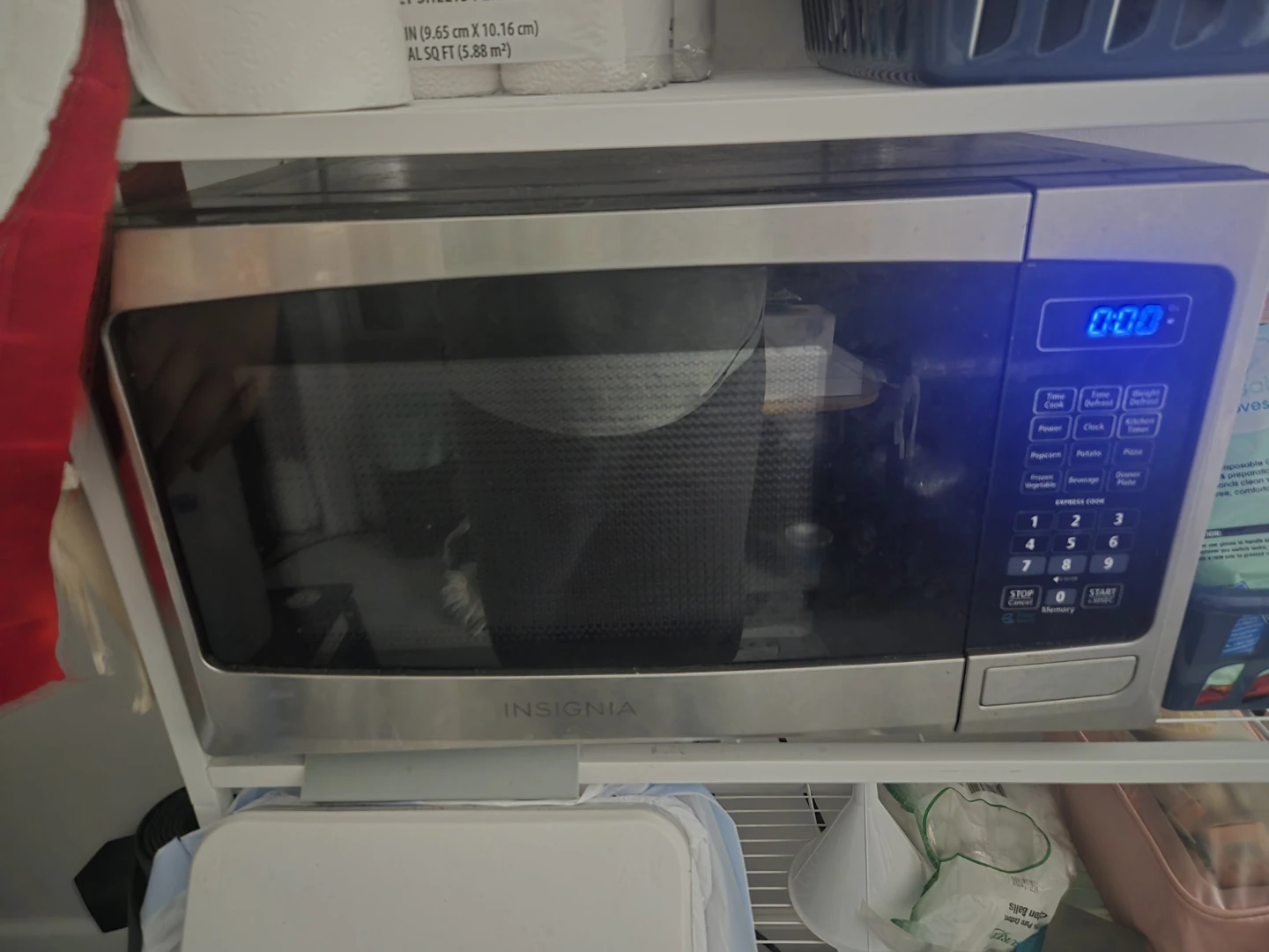 Insignia Stainless Steel Microwave