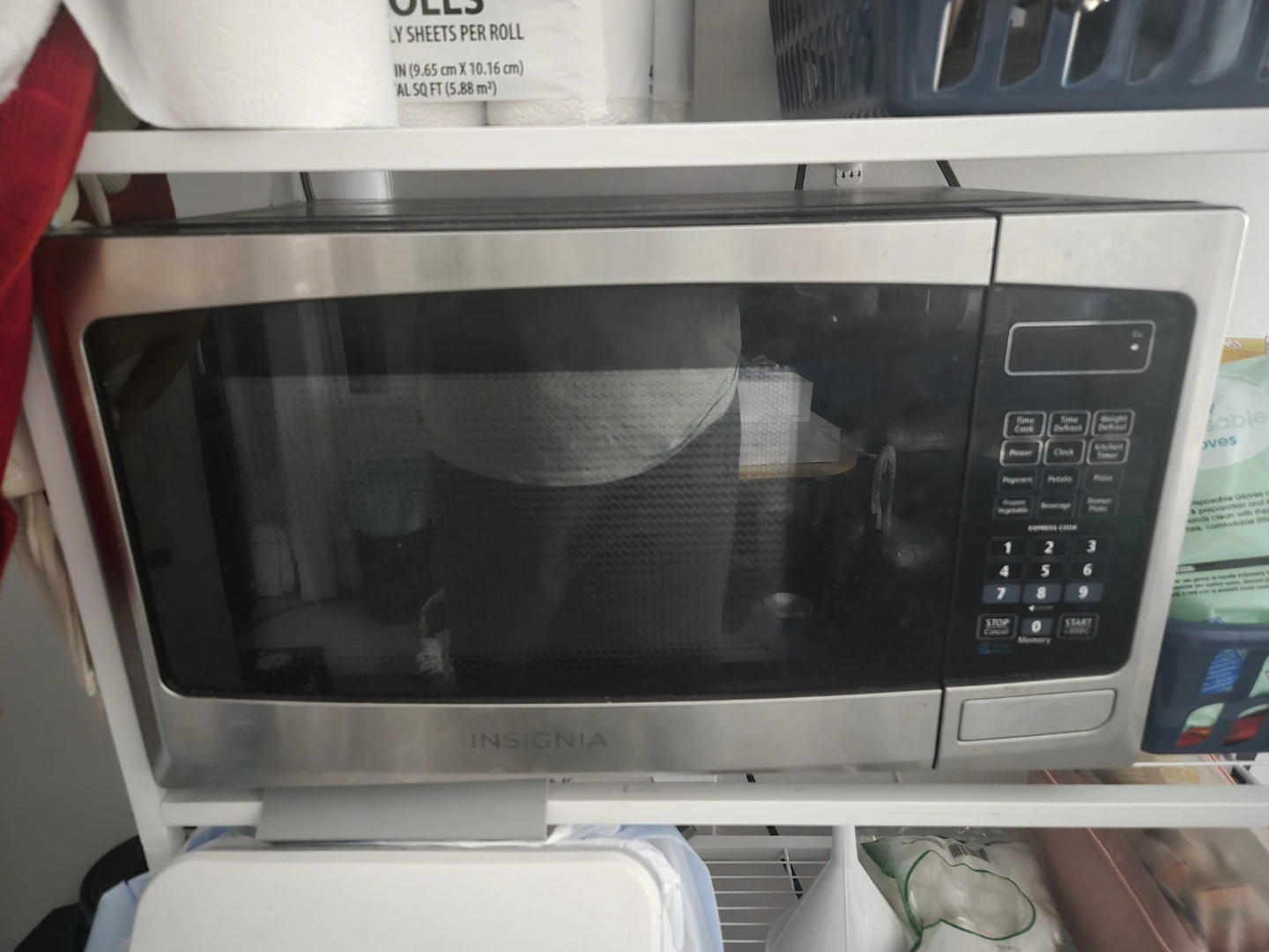 Insignia Stainless Steel Microwave - photo 2