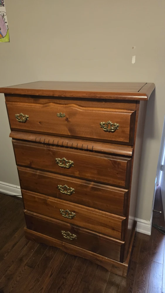 Classic Wooden Chest of Drawers - photo 4