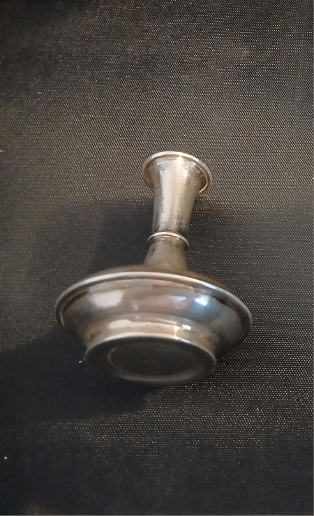 Small Vintage Silver Bud Vase