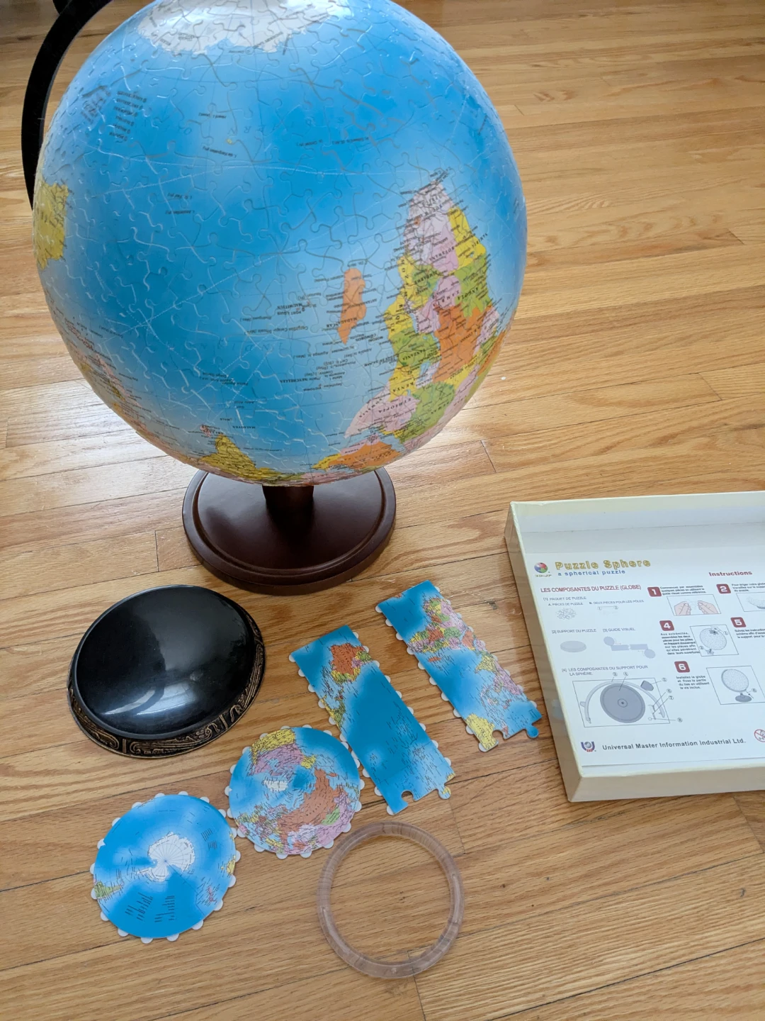 Puzzle Sphere Globe by Universal Master Information