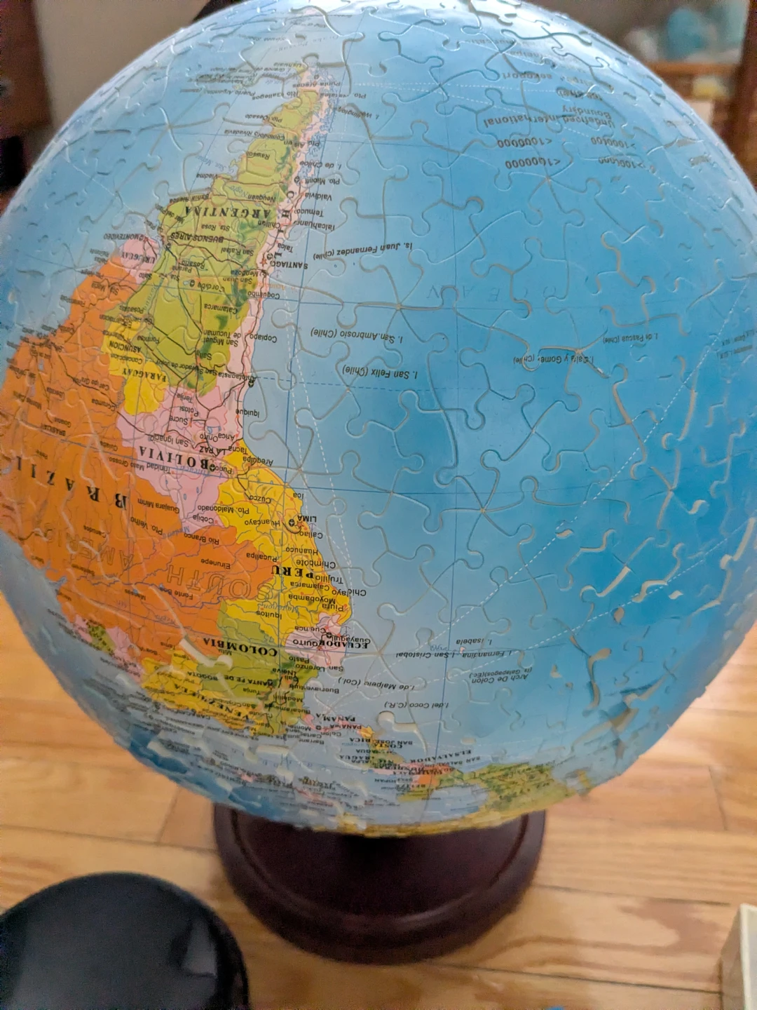 Puzzle Sphere Globe by Universal Master Information - photo 2