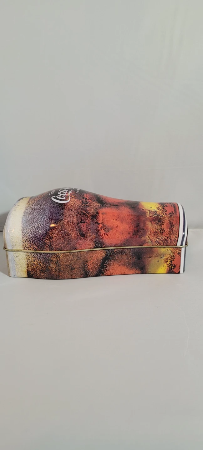 Coca-Cola Glass Shaped Tin - photo 2