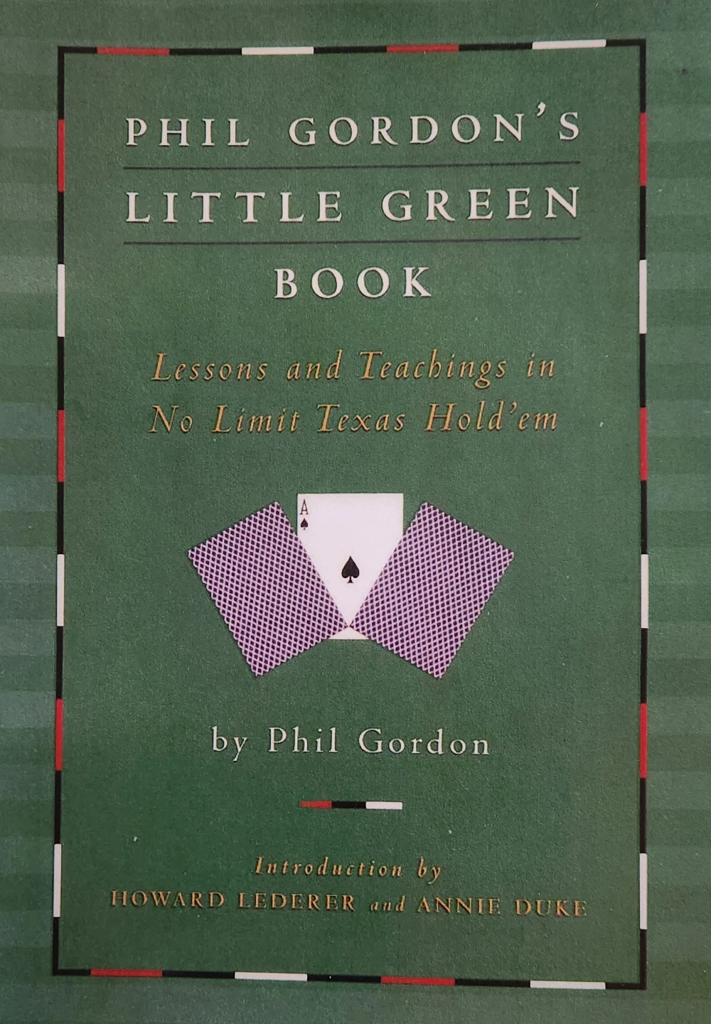 Little Green Book: No Limit Texas Hold'em Book - photo 2