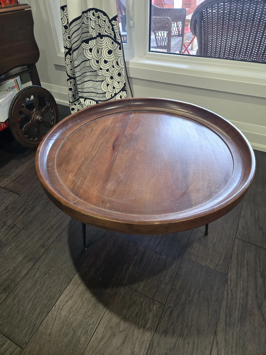 Wooden Tray Coffee Table