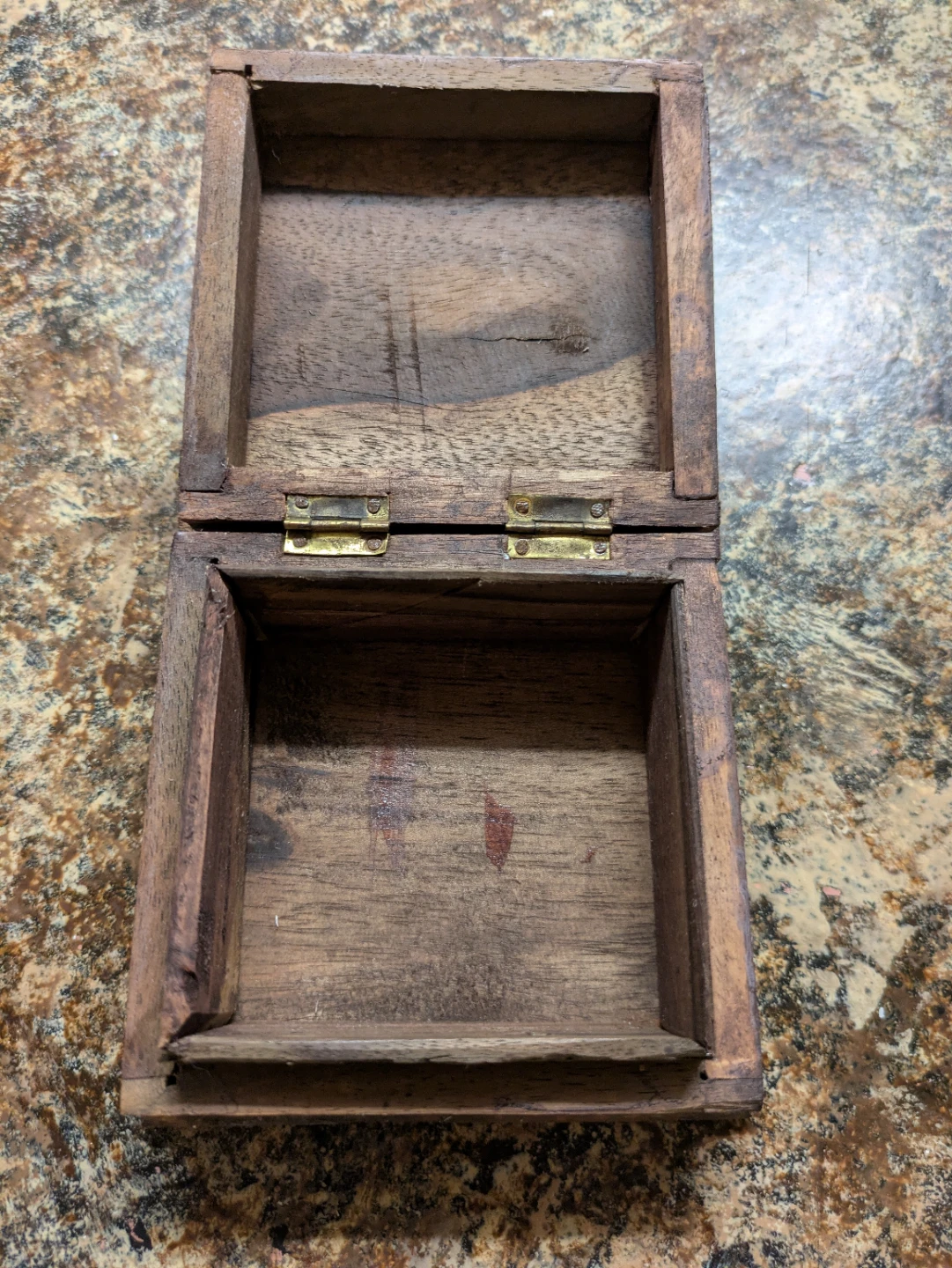 Vintage Carved Wooden Trinket Box - photo 5