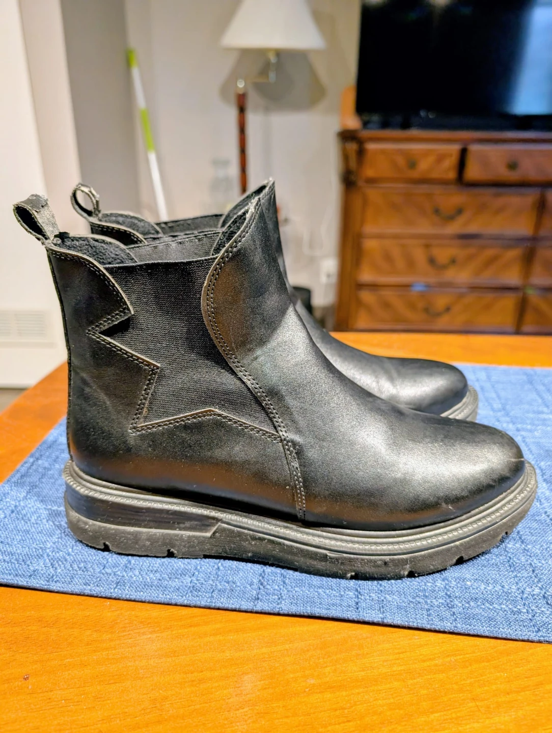 Black Chelsea Boots