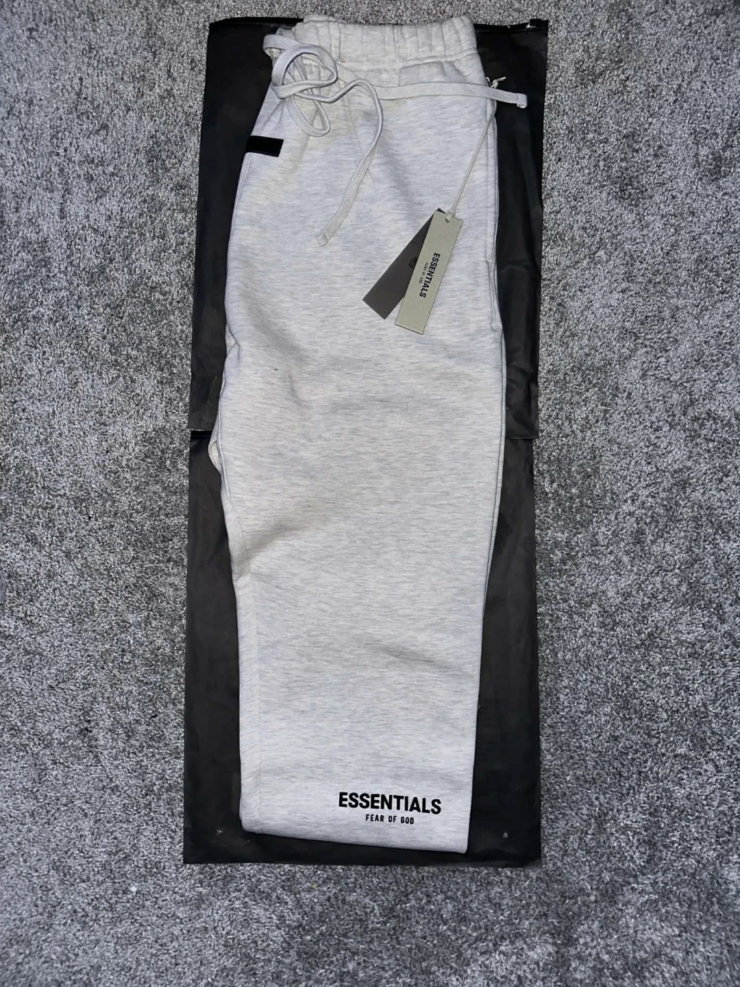 Fear of God Essentials Sweatpants Heather Grey - photo 2