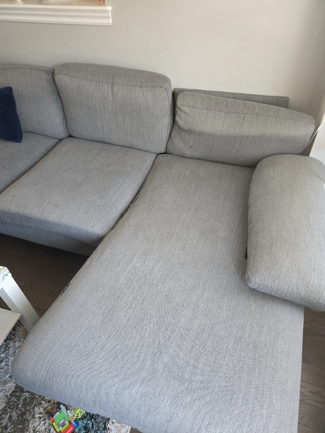 Grey Sectional Sofa - Used - photo 2