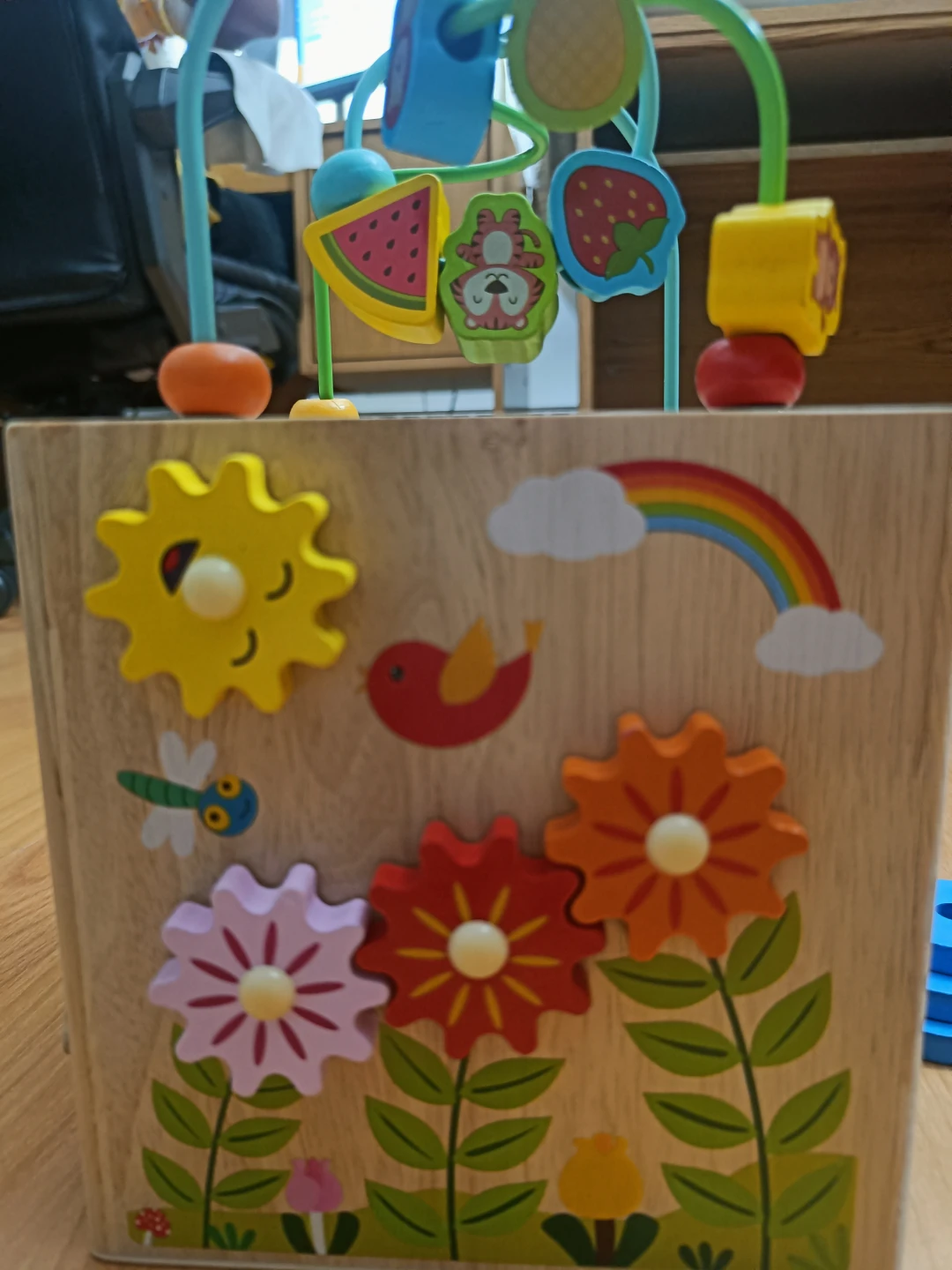 Wooden Activity Cube Toy