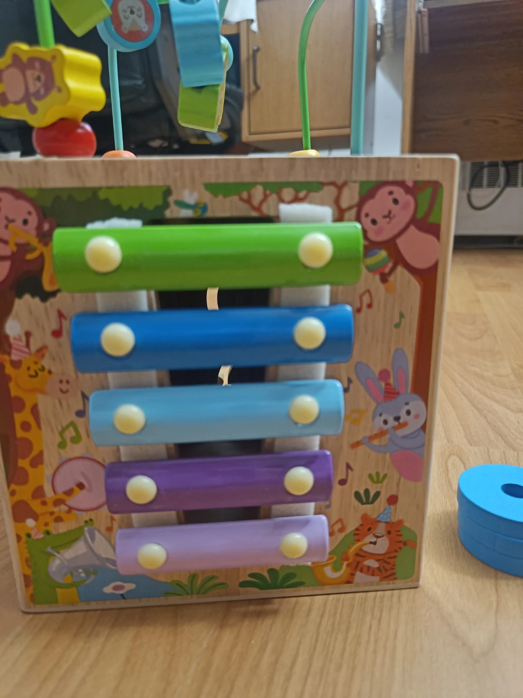 Wooden Activity Cube Toy - photo 2