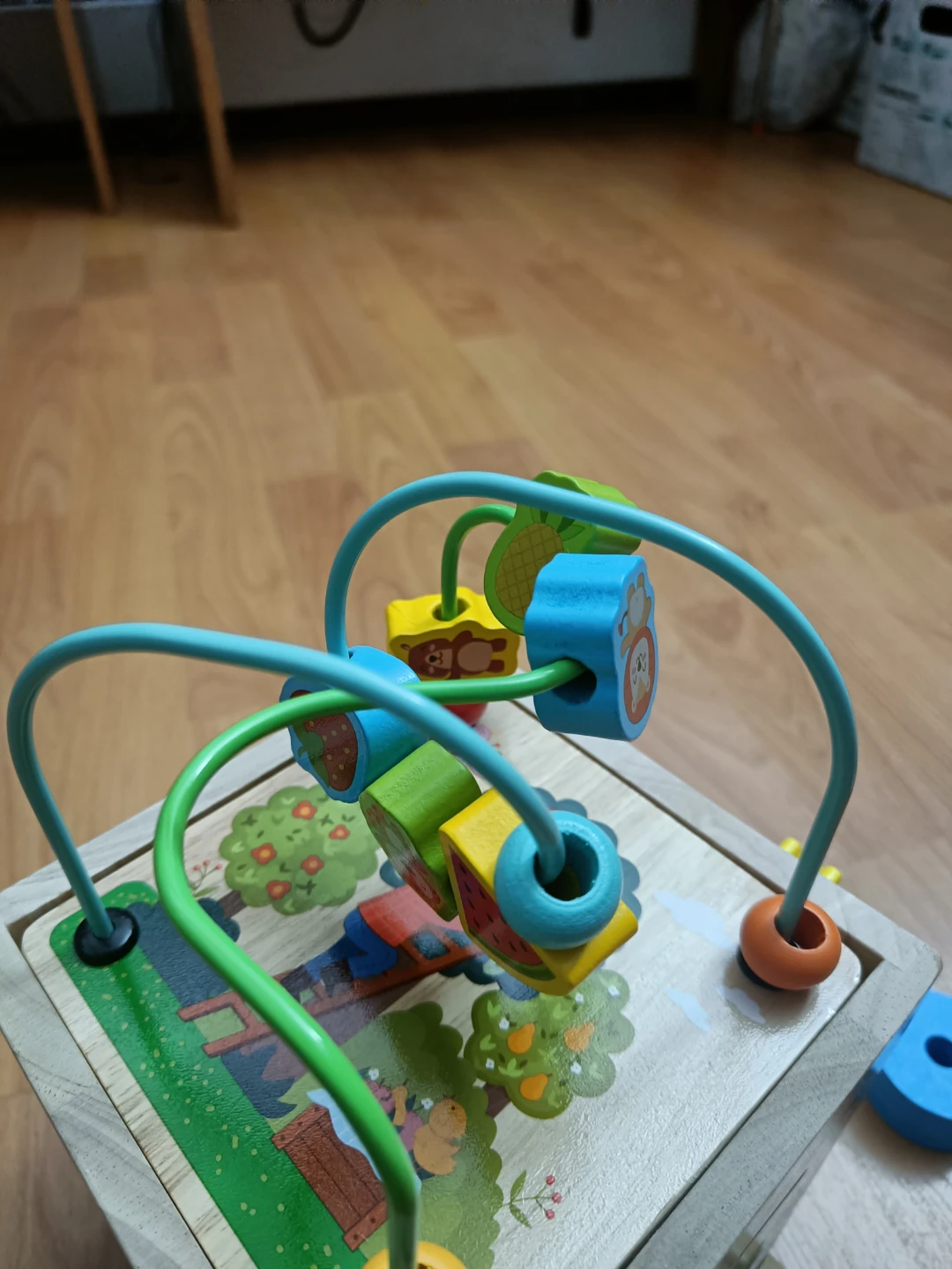 Wooden Activity Cube Toy - photo 4